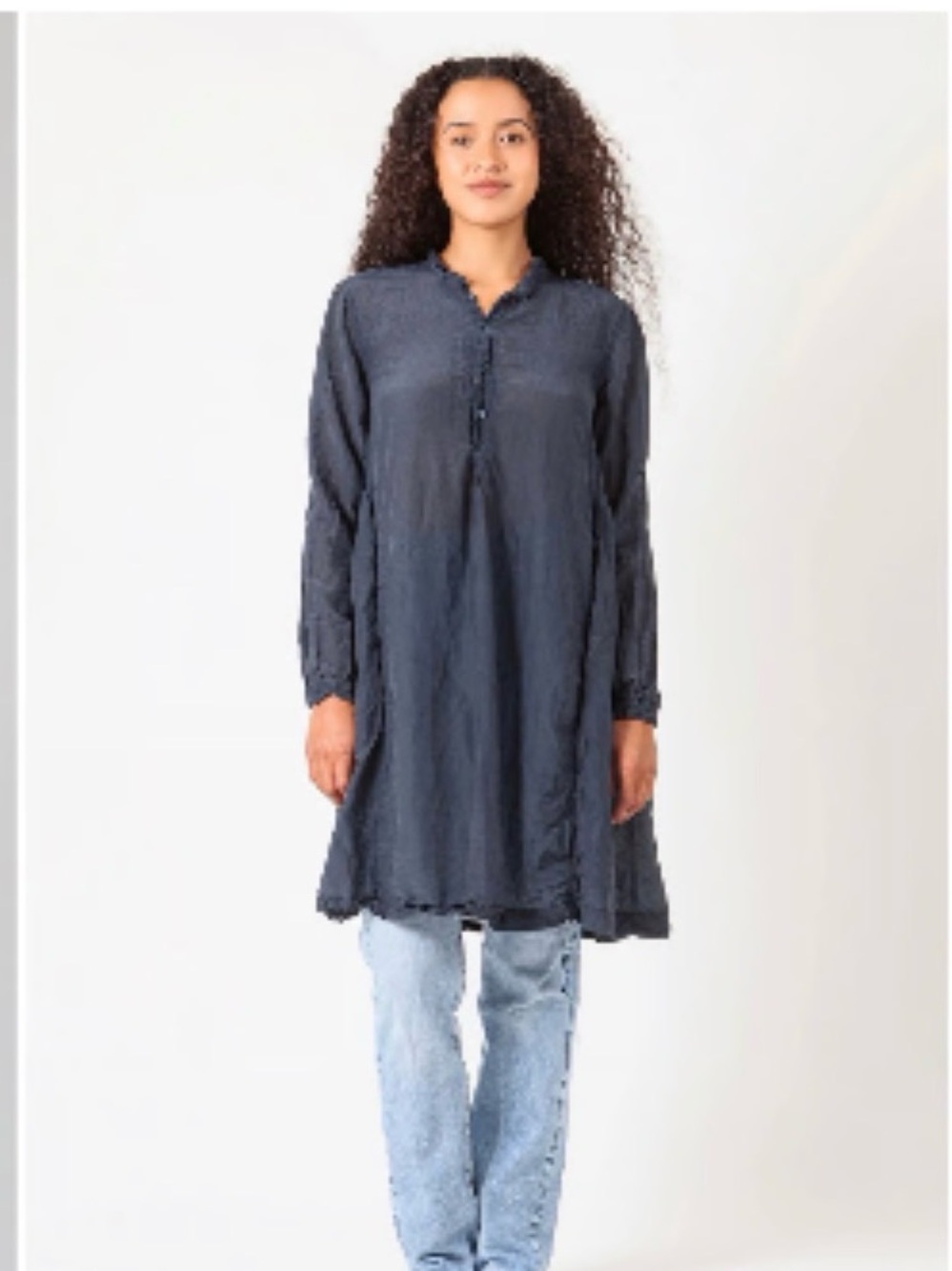 CP Shades Silk Cotton Jasmine Tunic M